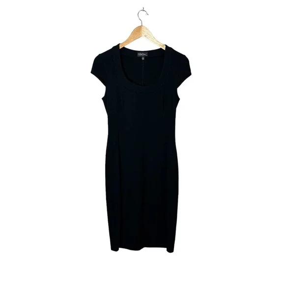 classy black bodycon dress Black Bodycon Midi Dress - All Dresses